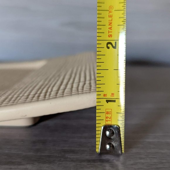 PartyLite Retired Linen Pillar Large Candle Holder - Picture 10 of 10